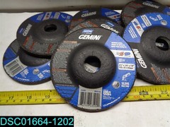 QTY=7:Norton 4 1/2″ X 1/4″ X 7/8″ Gemini Extra Coarse Grit Aluminum Oxide