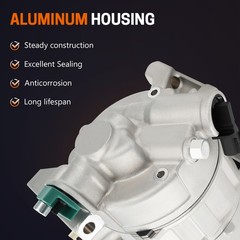 AC Compressor for Dodge Charger Challenger Chrysler 300 14-23 198375 68160395AC