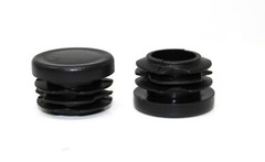 Black 1″ Round Tubing Plastic Hole Plug End Cap, 1 Inch OD Tube Pipe Cover