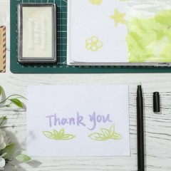 LemonSecret 4 Pcs Emboss It Kit Included 2 Clear Embossing Ink classic color
