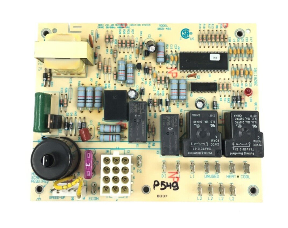 Honeywell Goodman Amana 20261101 Furnace Control Board 1068-403 used #P549