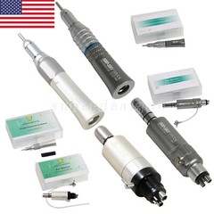 NSK Style Dental Slow Low Speed Straight Handpiece /Air Motor 2/4Holes YP/YX65