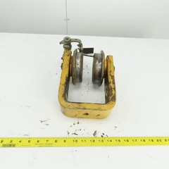 Unmarked Manual Push-Pull Hoist Trolley For 3-1/2″ Beam