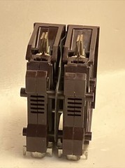Wadsworth A250NI 50 Amp 2 Pole Metal Foot Circuit Breaker A250
