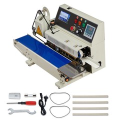 Uimoso Continuous Horizontal Band Sealer Machine, 0.24-0.47 in Seal Width