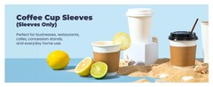 100 Pack] Pink Coffee Cup Sleeves Disposable for Hot Drinks, Durable Corrugated