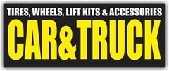 TIRES WHEELS LIFT KITS ACCESSORIES CAR TRUCK Advertising Banner Vinyl Mesh Sign