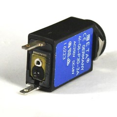 Panel Mount Circuit Breaker 3A Mini Push Button Reset ETA 41-06-P30-3A 250V