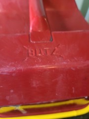 Vintage 1988 Blitz 2.5 Gallon Spare Fuel Tank Gas Can GUC