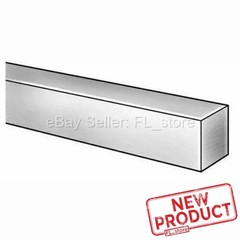 Solid Square Stock Aluminum Alloy 1″ x 1″ x 72″ 6 Feet Sheet 6061 Long Bar NEW