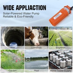 ECO-WORTHY 12V DC Submersible Well Water 12v 96w Pump, Pump