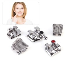 10 X Dental Orthodontics Brackets Braces Mini Roth Slot 0.022 Hooks 3 AZDENT