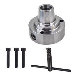 5″ 5C Collet Chuck Closer Lathe Plain Back Use 5C Collet 0.0006 TIR