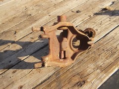 International IH grain drill planter bracket w/ drive gear sprocket 3569AB