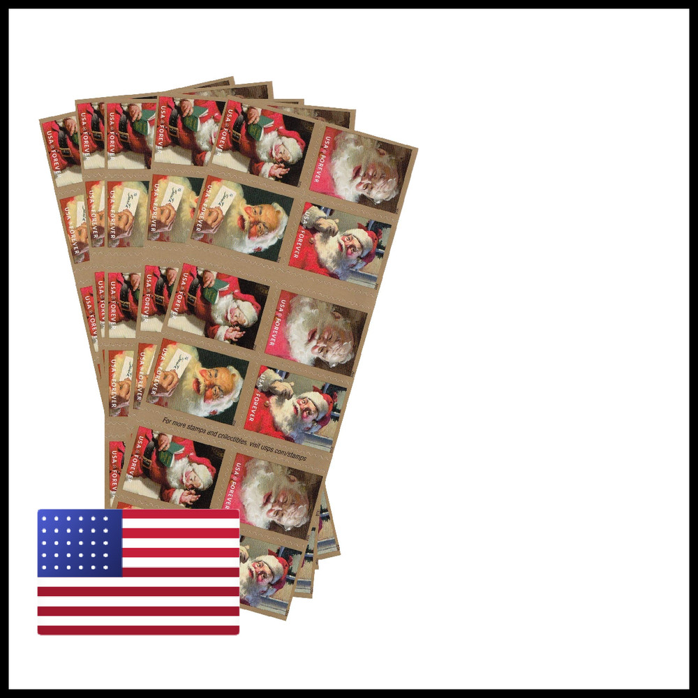 United States Postal Service 2018 Sparkling Holidays Forever Stamps 5 Regular
