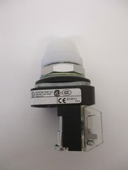 ALLEN BRADLEY 800T-Q24W, WHITE ILLUMINATED PILOT LIGHT, 30.5MM LAMP 757