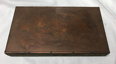 VTG Lot Letter Press Block Stamp Ink Print Type Advertising Wood Copper 2002-23B