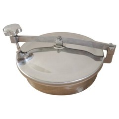 11.8”/300mm Stainless Circular Atmospheric Manhole Cover Sanitary Tank Manway