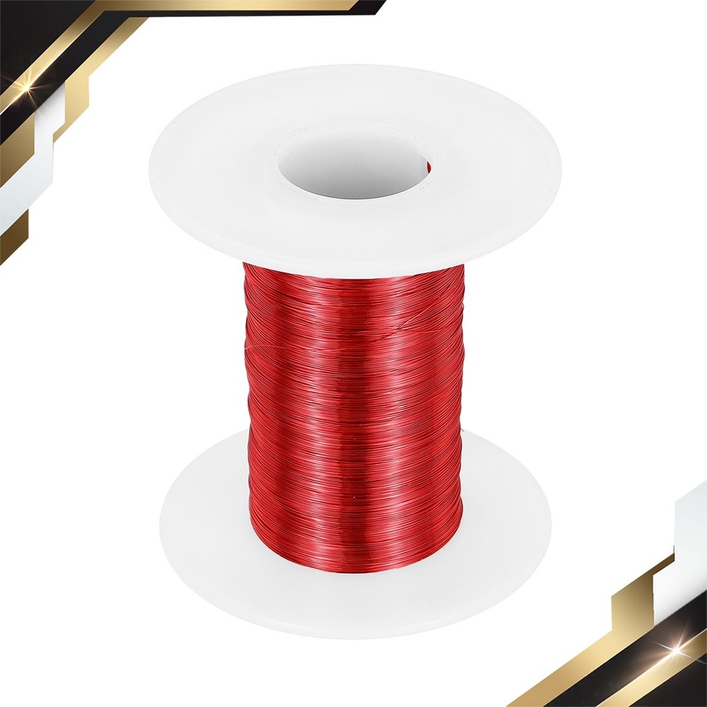 34 AWG Magnet Wire 2 oz Magnetic Coils Wire 155C(311F) Red White