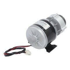 Brushed Motor Gear Reduction Electric Motor Gear Motor w/ Belt Pulley 24VDC 250W