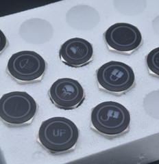22mm Custom Push Button LED Switch Latching Momentary Black For Car Truck Boat