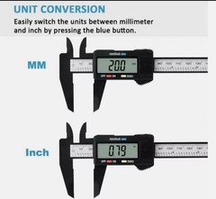 6″ 150mm Electronic Digital Caliper Micrometer – Carbon Fiber Composite – New