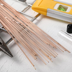 20 Sticks 15% Silver Brazing Rods Aws Bcup 5 Solder Phos Copper Brazing Alloys