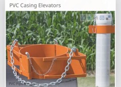 1” PVC pipe elevators (1 Pair) Brand New