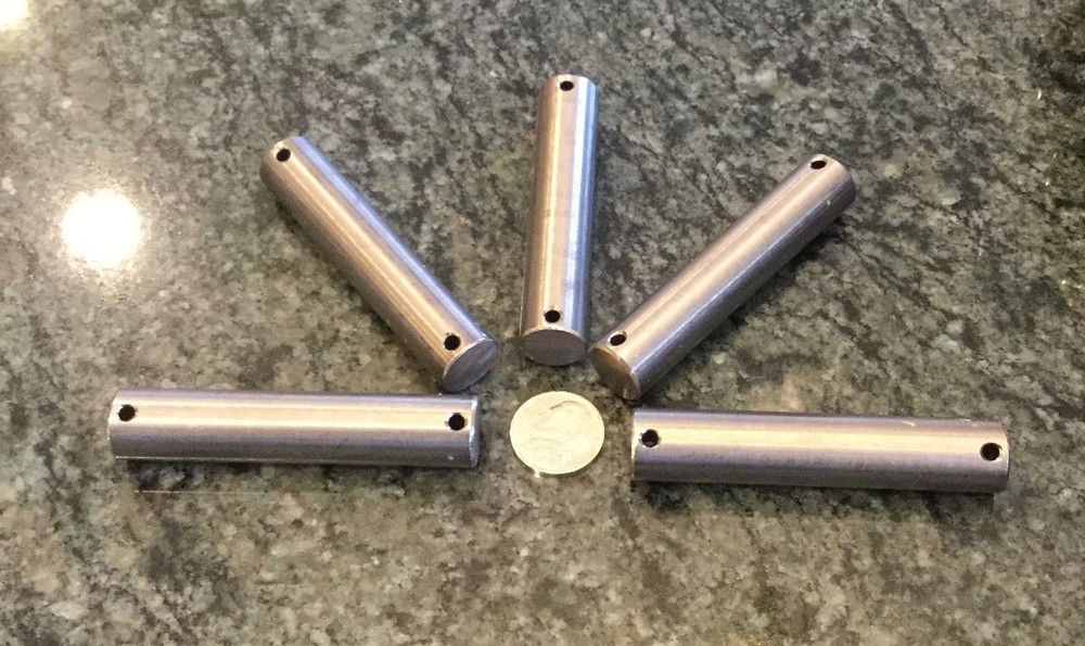 5 monel pin 5/8 x 3 1/8 long 2 1/2 between cotter pin holes nickel copper alloy