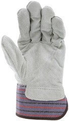 MCR Safety Leather Palm Work Glove, 2-1/2″ Safety Cuff, 1300