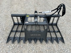 Berlon 66″ Compact Tractor Root Brush Grapple Attachment Fits Skid Steer Loader
