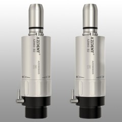 AZDENT Dental 1:1 Direct Drive Low Speed Air Motor Turbine Handpiece 2 Holes