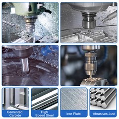 7pcs 1/2 5/32 1/4 1/8 3/8 3/16 5/16 HSS Countersink Center Drill Bits Set Tool
