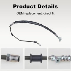 WMPHE Compatible with Power Steering Pressure Hose Assembly Acura MDX V6 3.7L 20