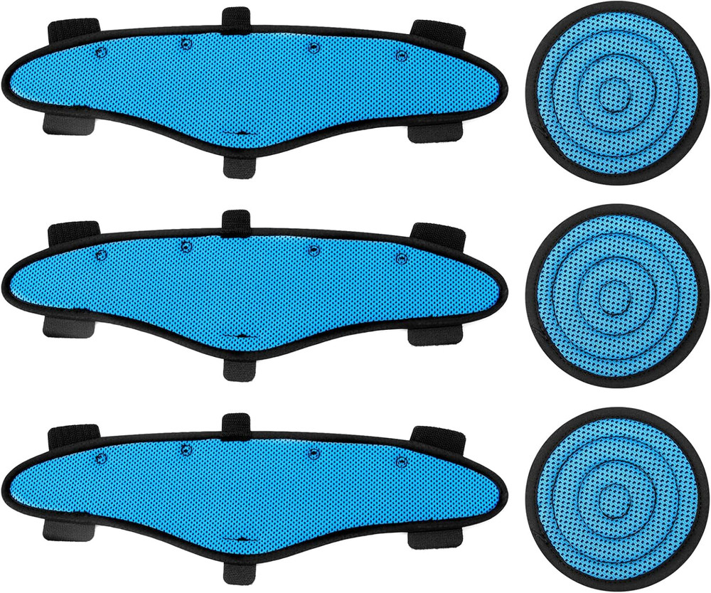 Hard Hat Sweatband and Top Pad for Safety Helmet, Washable Hard Hat Cooling Line