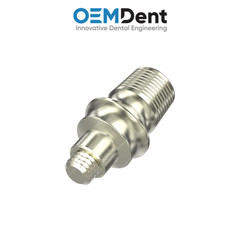 10x Titanium Ti-Base Rotation SP Ø4.3mm MIS® Compatible Int Hex 2.45mm System