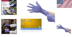 Microflex SU-690 Disposable Nitrile Gloves, Latex-Free, 100 Count – Small Size