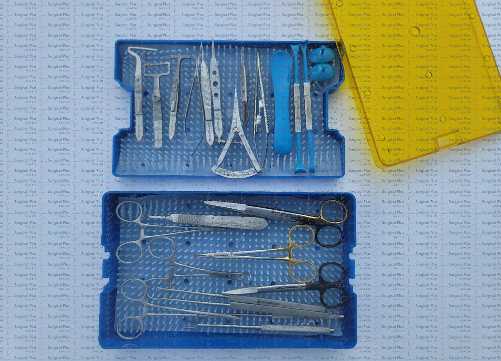 Ophthalmic Eye Surgery Set Blepharoplasty Instruments Ophthalmology 26 Pcs Set