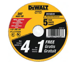 4-1/2 in. x 0.045 in. x 7/8 in. Metal and Stainless Cutting Wheel (10-Pack)