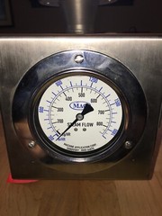 MAC Instruments STM-750KG-1.5-F-VD Vertical Down Steam Flow Meter 1.5” Flange