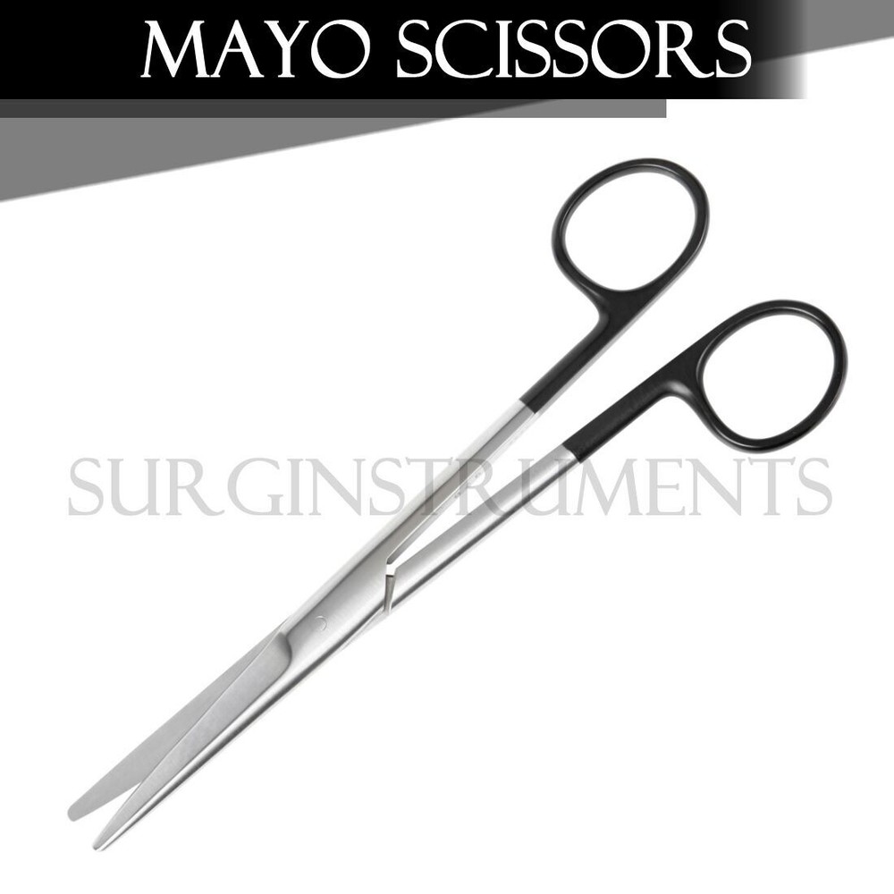 SuperCut Scissors Mayo Dissecting 5.50″ Curved Surgical Veterinary German Grade