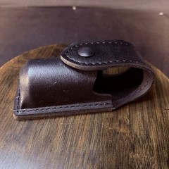 Safariland Mace OC Duty Pouch 38 STX Black Leather Pepper Spray Holder