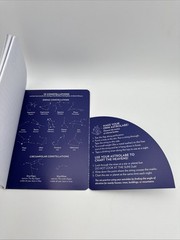 Stargazing Blue Full Size Notebook Blank Book Astronomy Astrolab Journal