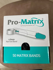 MEDICOM PRO-MATRIX BAND – NARROW 4.5 MM – 50/PK