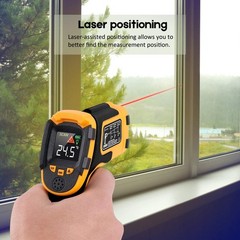 Infrared Thermometer Non-Contact Digital Laser Temperature Gun -58F~1112F(-50C~6