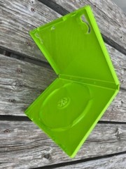 100 New Top Quality 14mm Microsoft XBOX Game Cases,Translucent Green,BL73XBOX