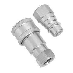 Hydraulic Quick Coupler Male And Female 1/4in NPT Quick Connect Fittings