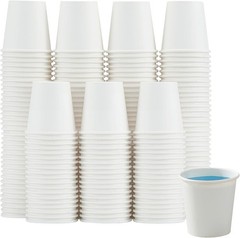 3oz Paper Cups Dixie Cup[100 Pack], Disposable Bathroom Cups, Elegant Design …