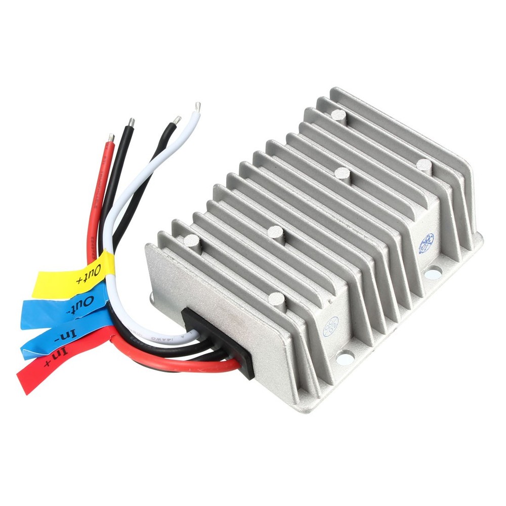 Power Converter Regulator DC 12V Step-Up to DC 48V 8A 384W Waterproof