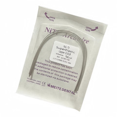 Dental Orthodontic Niti Arch Wire Super Elastic Natural Nature Form Round